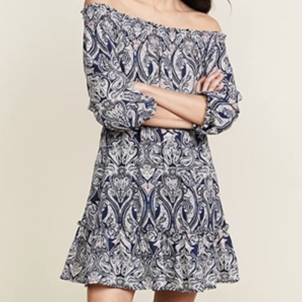 Cupcakes and Cashmere Paisley Elroy Dress